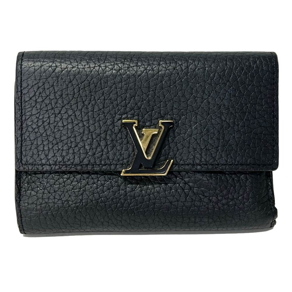 Louis Vuitton Portefeuille Curieuse Compact Capucines Trifold Wallet M62157